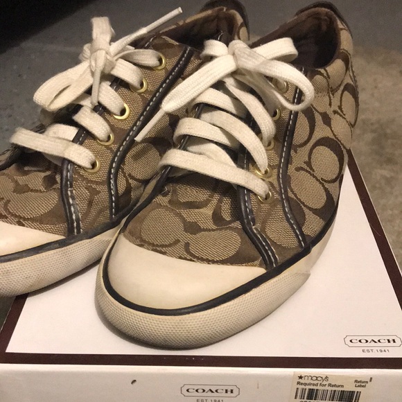 macy coach barrett sneaker